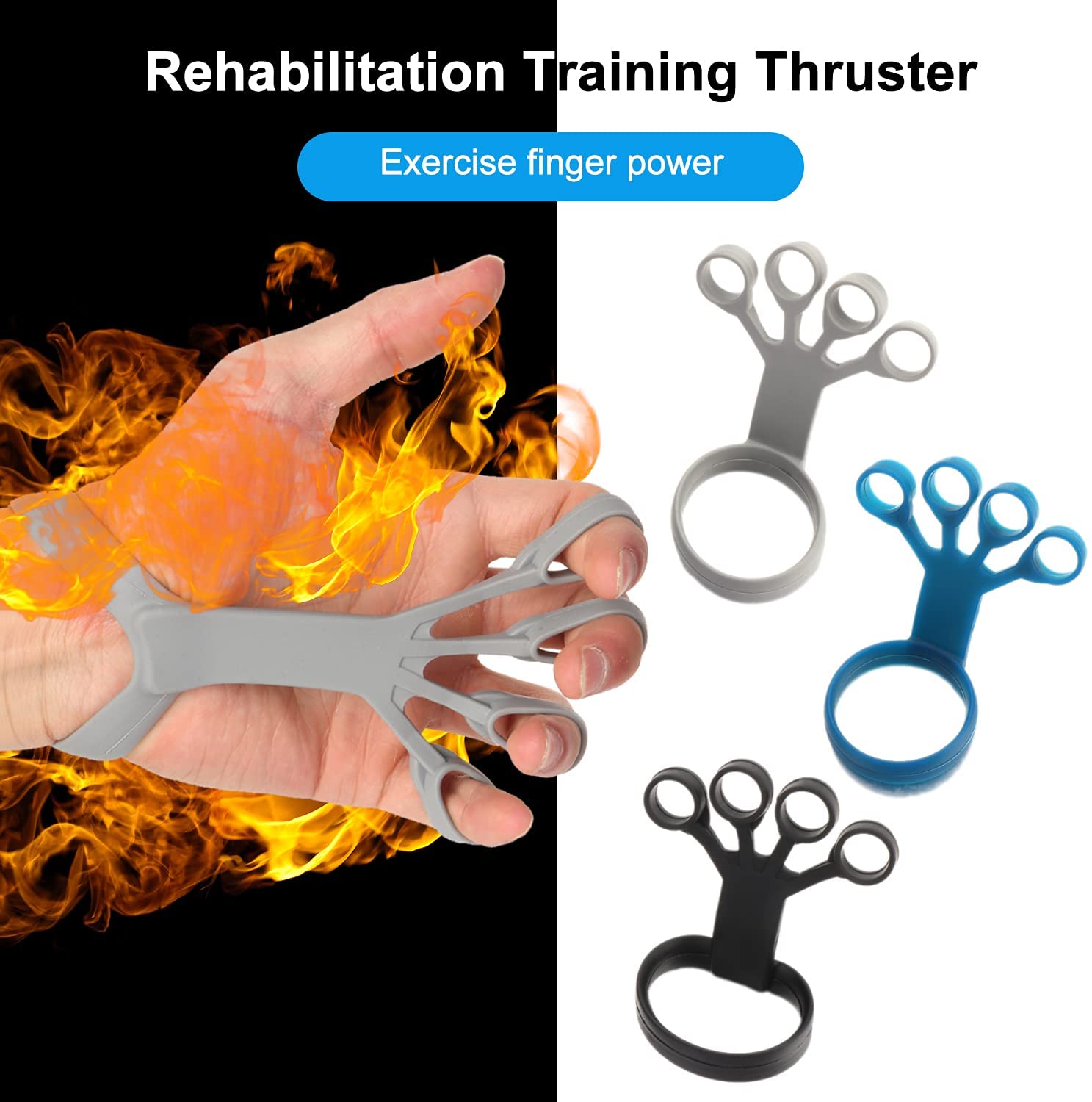 Silicone Hand Grip & Finger Strengthener