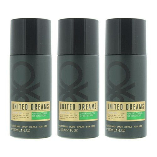 Benetton United Dreams Men Go Far Deodorant Spray 150ml